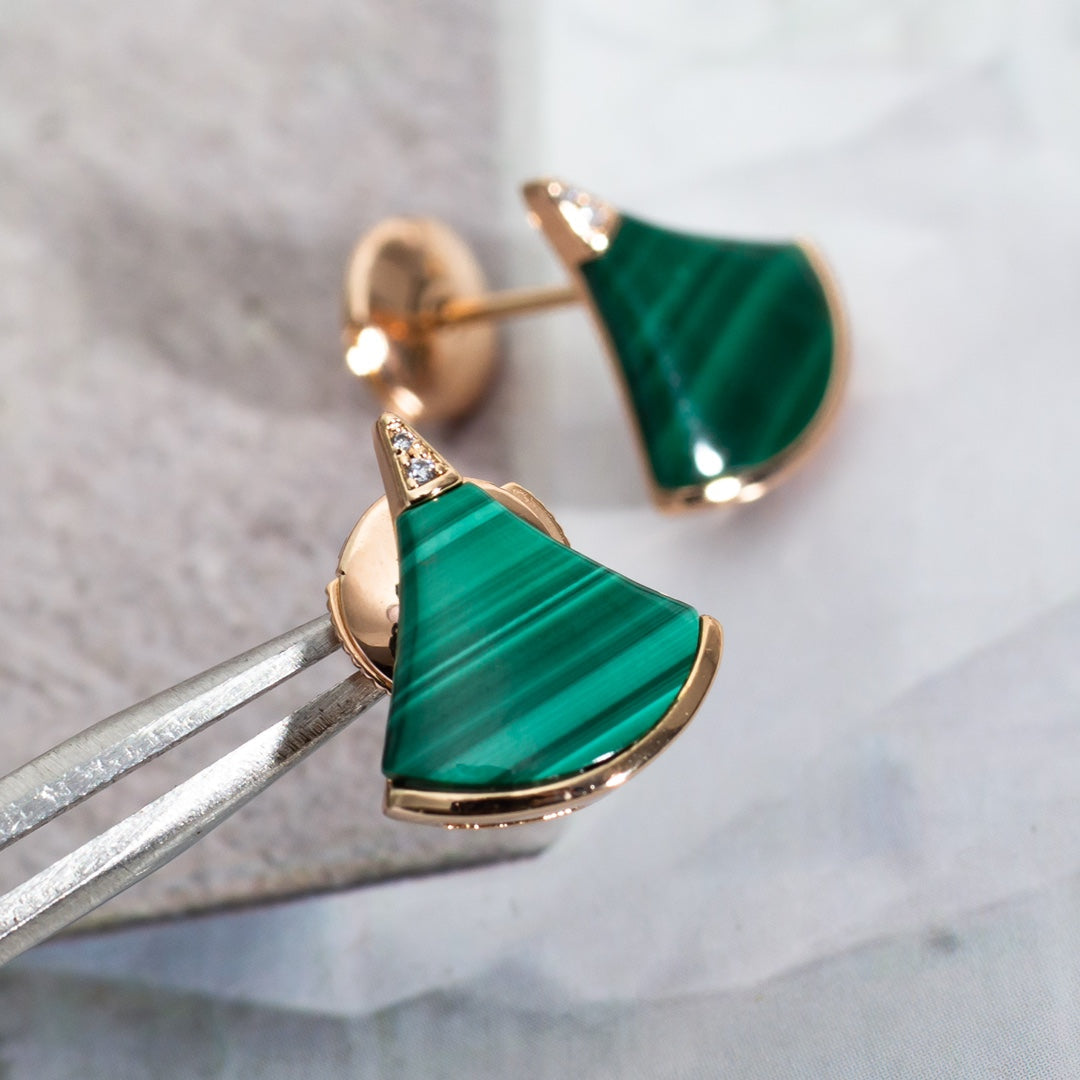 [ECHO ]DIVAS DREAM EARRINGS PINK GOLD