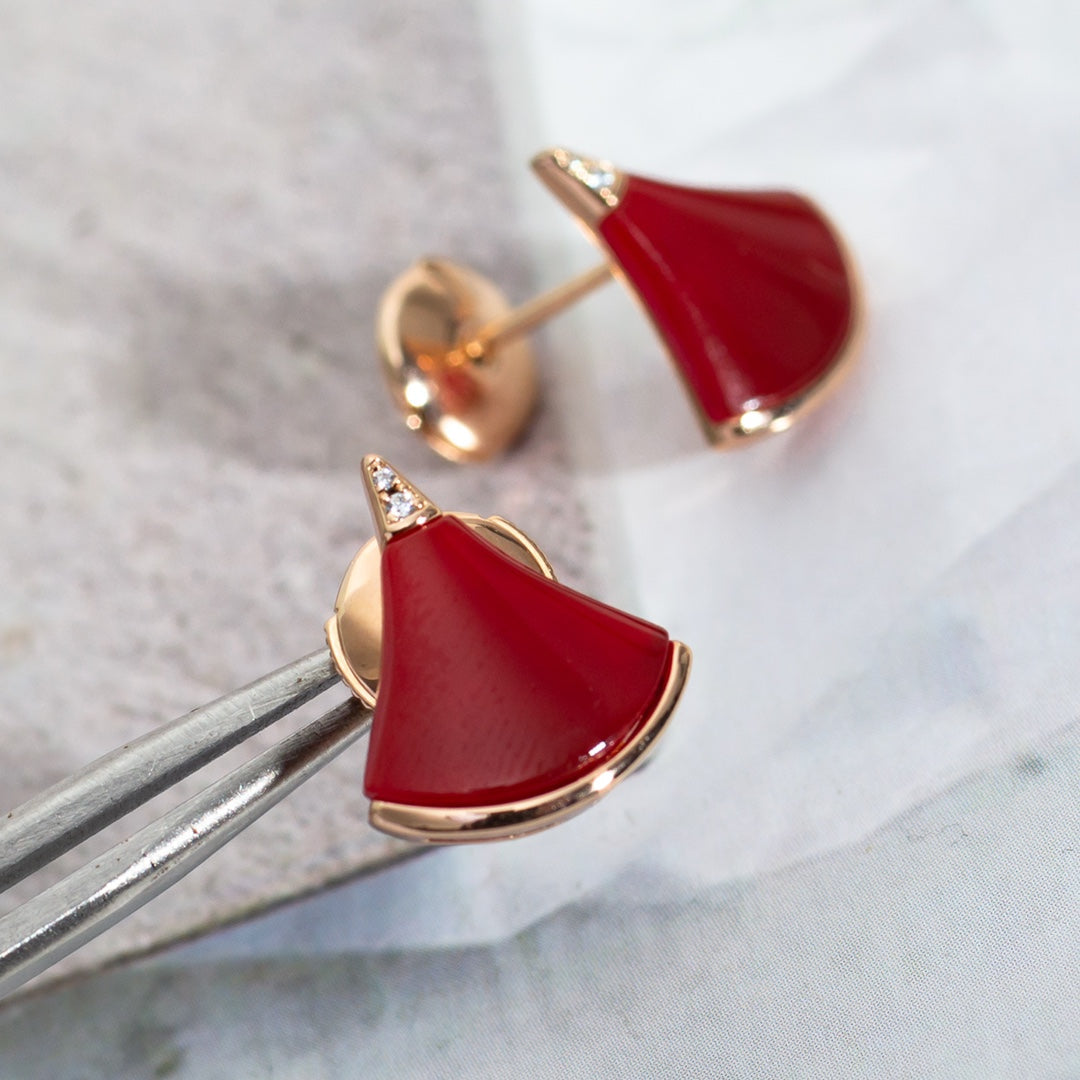 [ECHO ]DIVAS DREAM EARRINGS PINK GOLD
