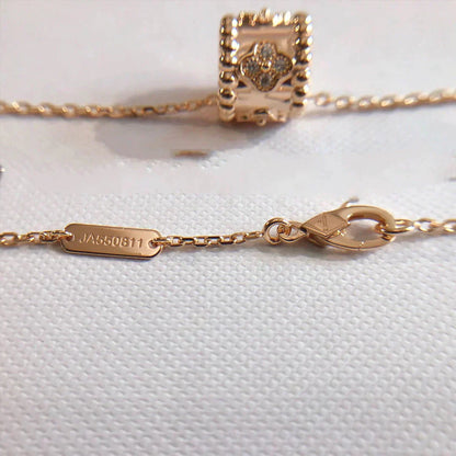 [ECHO ]PERLEE PEDANT NECKLACE GOLD / ROSE GOLD