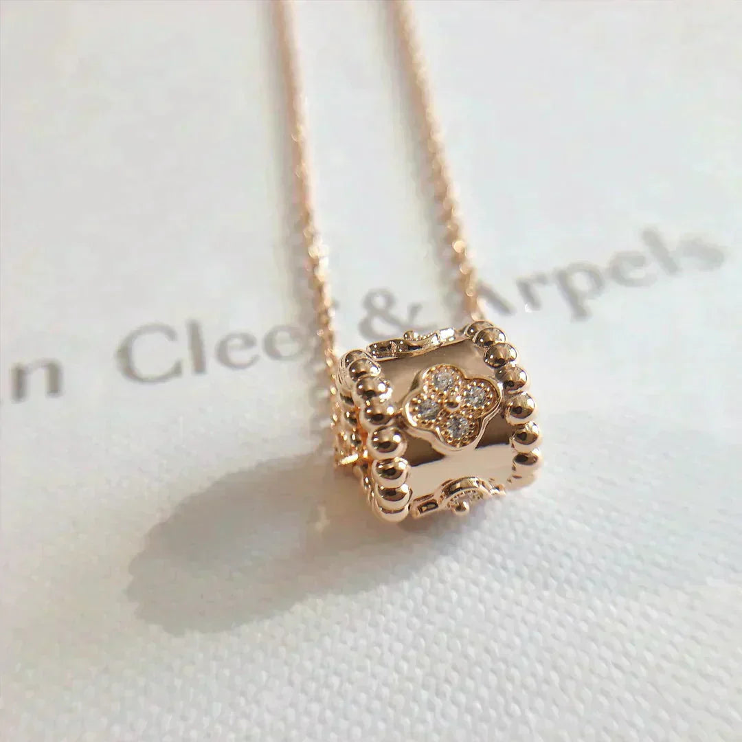 [ECHO ]PERLEE PEDANT NECKLACE GOLD / ROSE GOLD