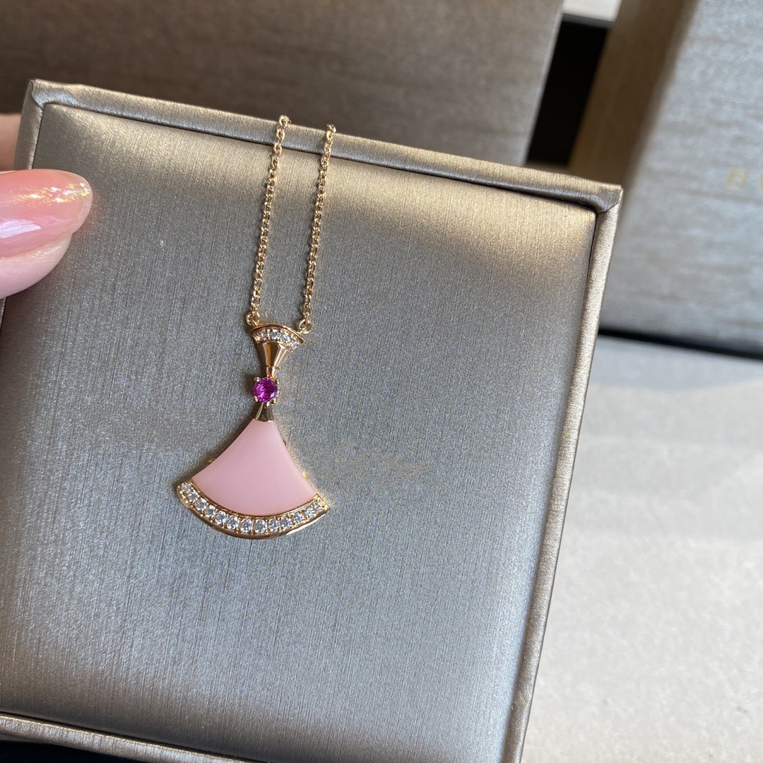 [ECHO ]DREAM NECKLACE PINK OPAL