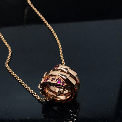 [ECHO ]SERPENTI PEDANT NECKLACE