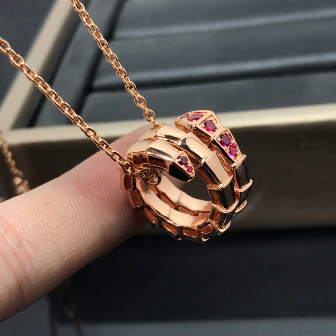 [ECHO ]SERPENTI PEDANT NECKLACE