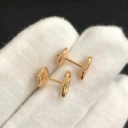 [ECHO ]CHAINE SMALL EARRINGS GOLD AND SILVER