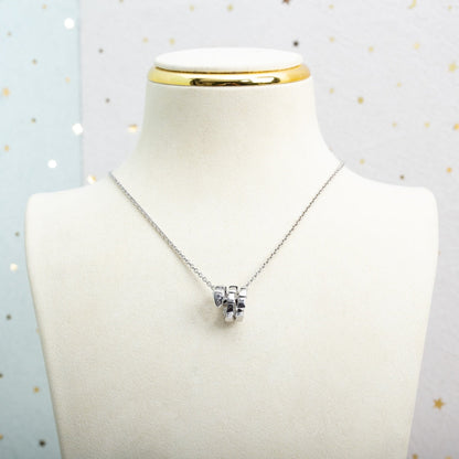 [ECHO ]SERPENTI SILVER NECKLACE DIAMOND