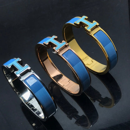 [ECHO ]H BRACELET BLUE RAINBOW CERAMIC