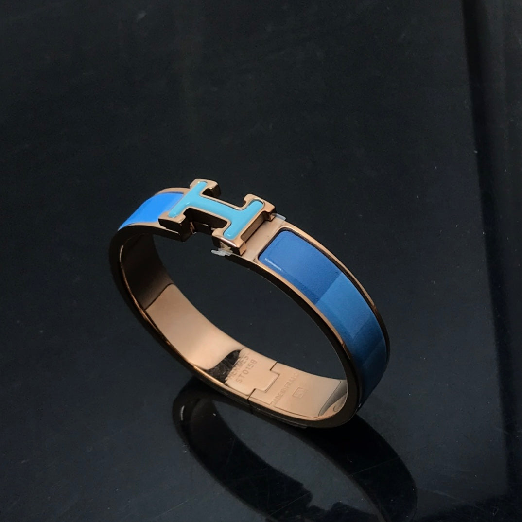 [ECHO ]H BRACELET BLUE RAINBOW CERAMIC