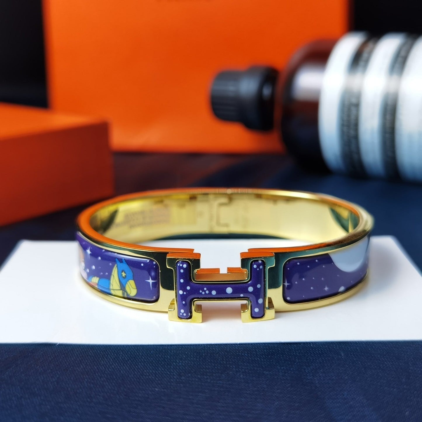 [ECHO ]H STAR AND MOON BRACELET 12MM