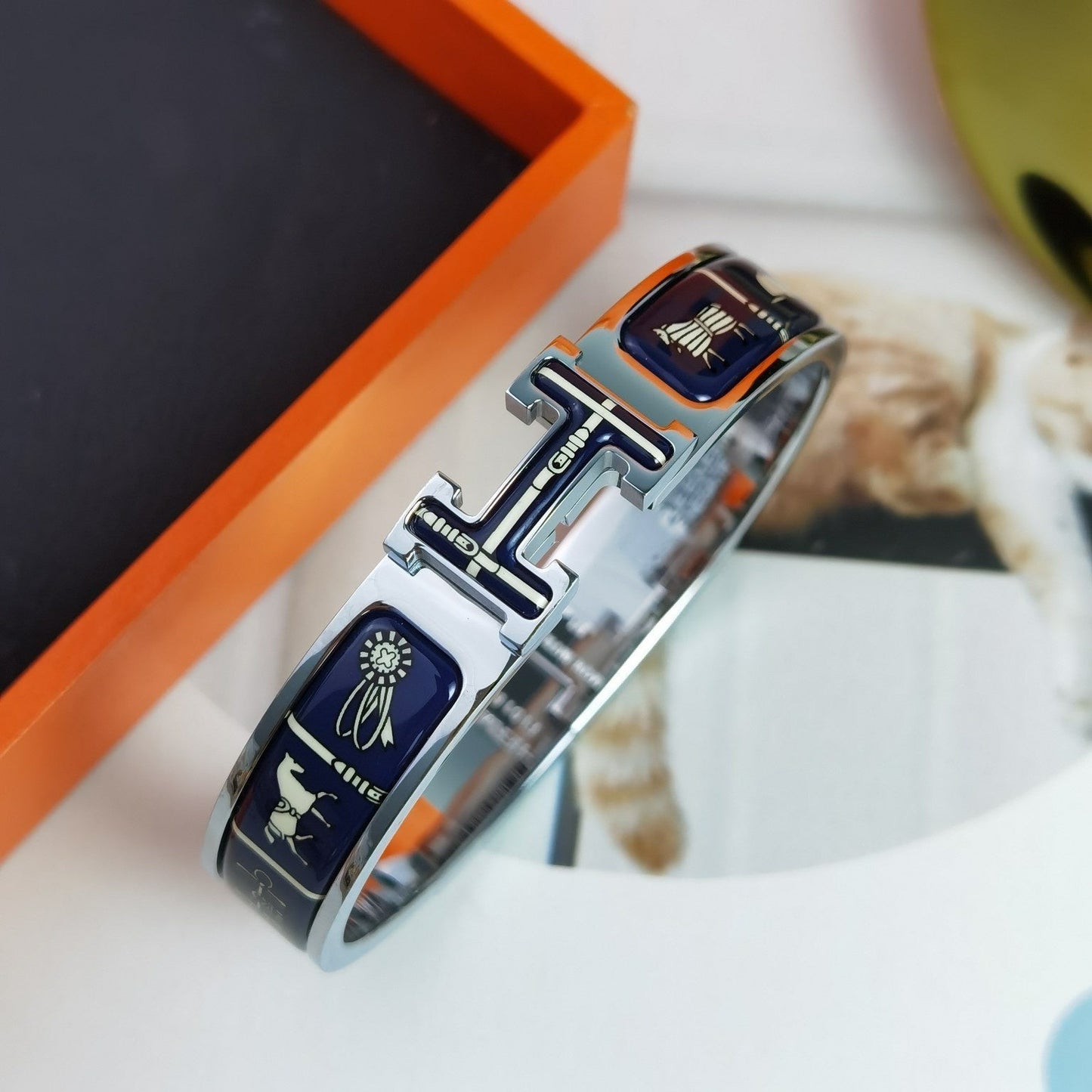 [ECHO ]H COUVERTURES DARK BLUE BRACELET