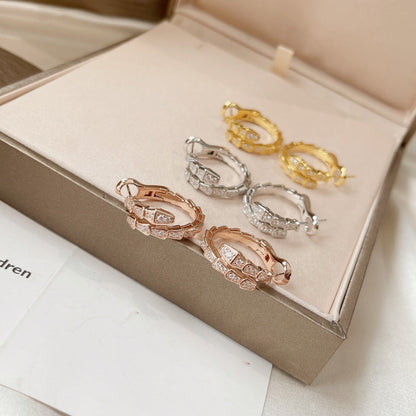 [ECHO ]SERPENTI EARRINGS DIAMOND