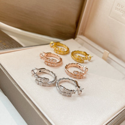 [ECHO ]SERPENTI EARRINGS DIAMOND