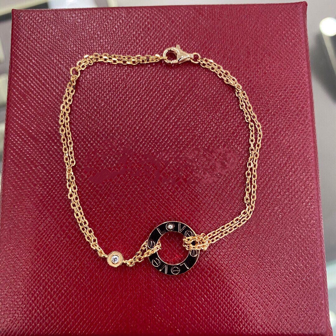 [ECHO ]LOVE BRACELET 2 DIAMOND