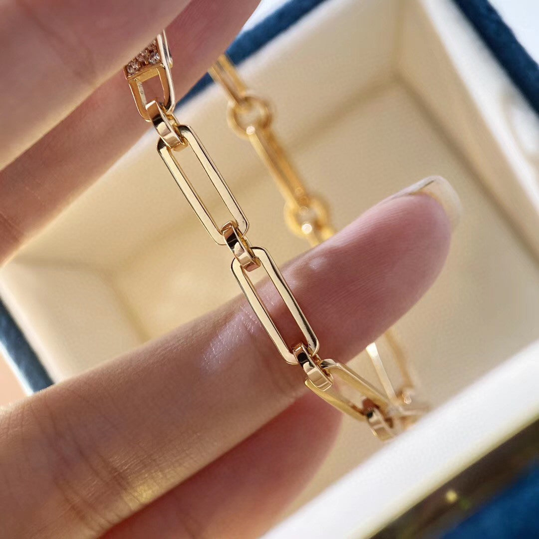 [ECHO ]CHAINE BRACELET SMALL MODEL DIAMOND
