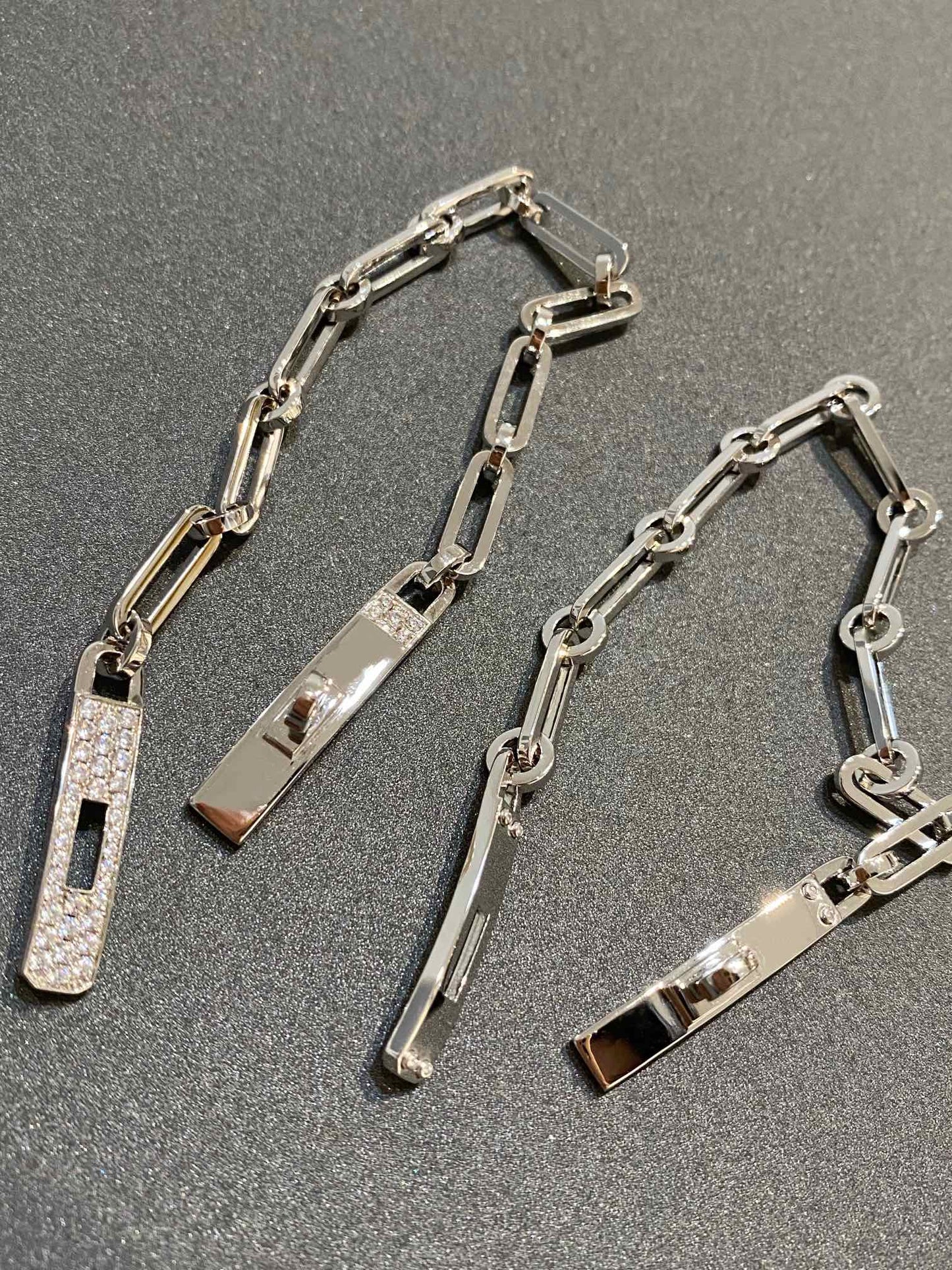 [ECHO ]CHAINE BRACELET SMALL MODEL DIAMOND