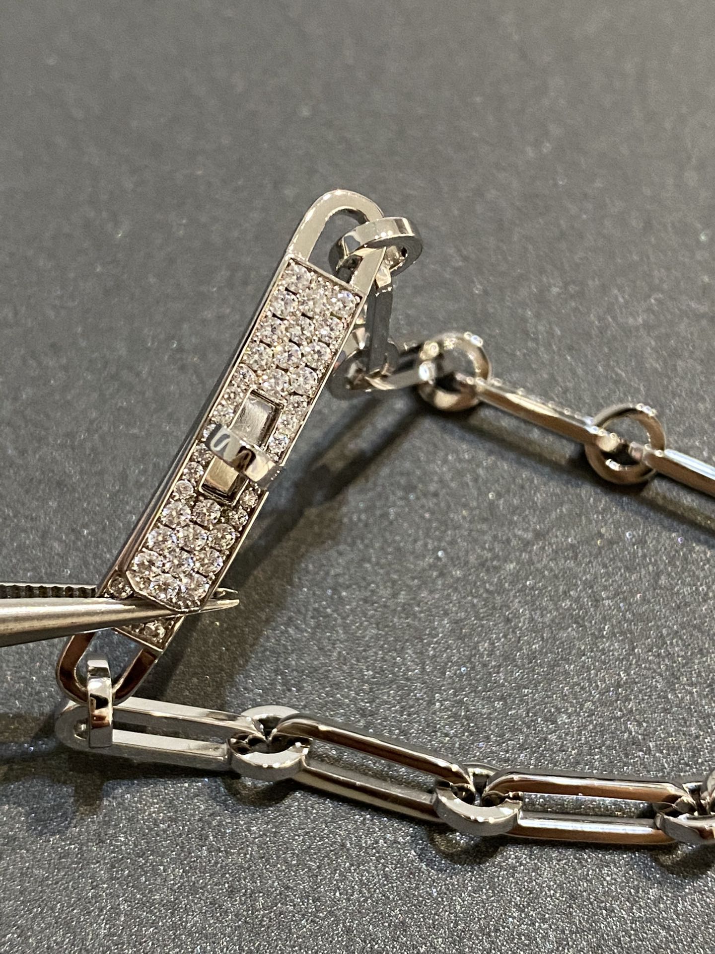 [ECHO ]CHAINE BRACELET SMALL MODEL DIAMOND