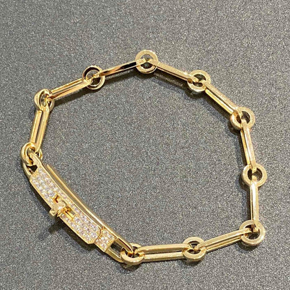 [ECHO ]CHAINE BRACELET SMALL MODEL DIAMOND