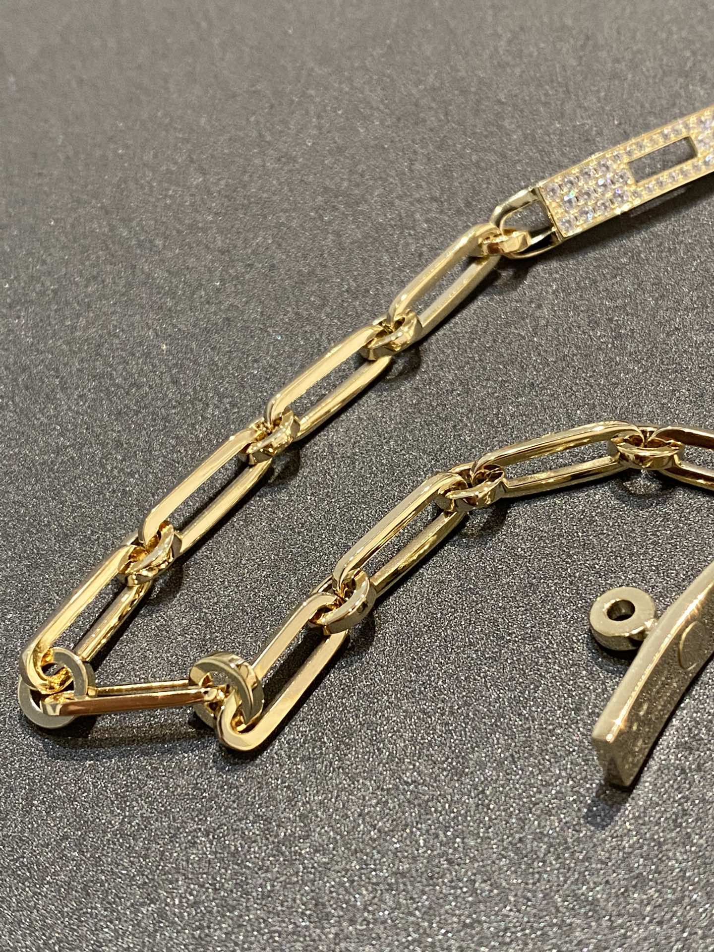 [ECHO ]CHAINE BRACELET SMALL MODEL DIAMOND