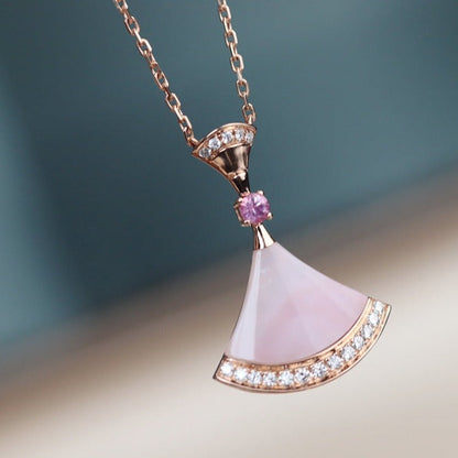 [ECHO ]DREAM NECKLACE PINK MOP DIAMOND
