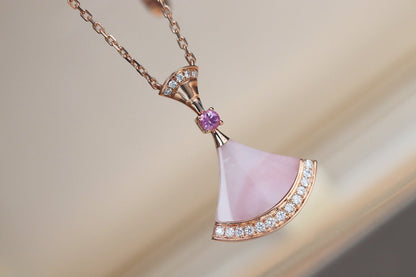 [ECHO ]DREAM NECKLACE PINK MOP DIAMOND