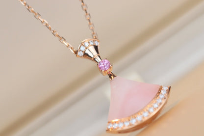 [ECHO ]DREAM NECKLACE PINK MOP DIAMOND
