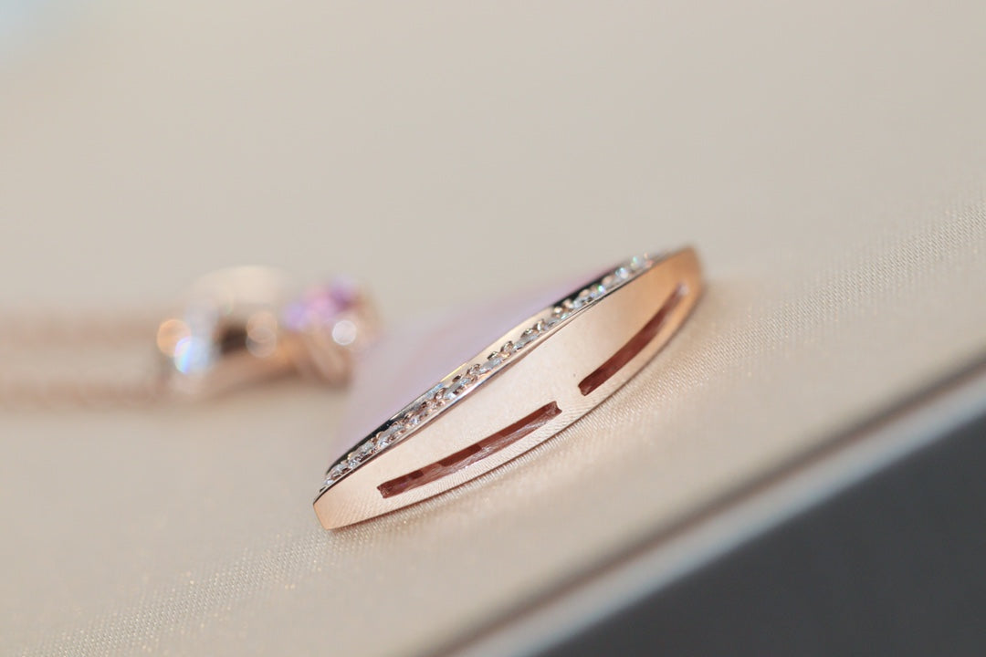 [ECHO ]DREAM NECKLACE PINK MOP DIAMOND