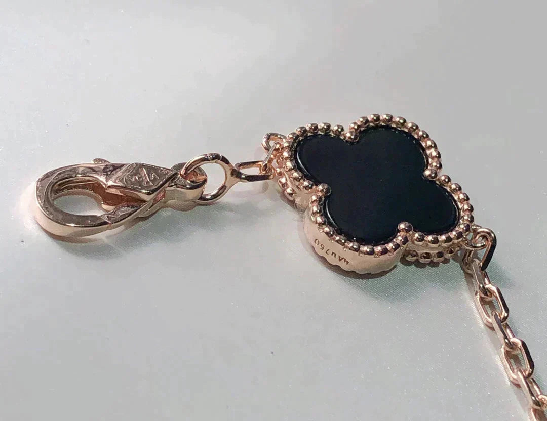 [ECHO ]CLOVER 5 MOTIFS MULTICOLOR  BRACELET