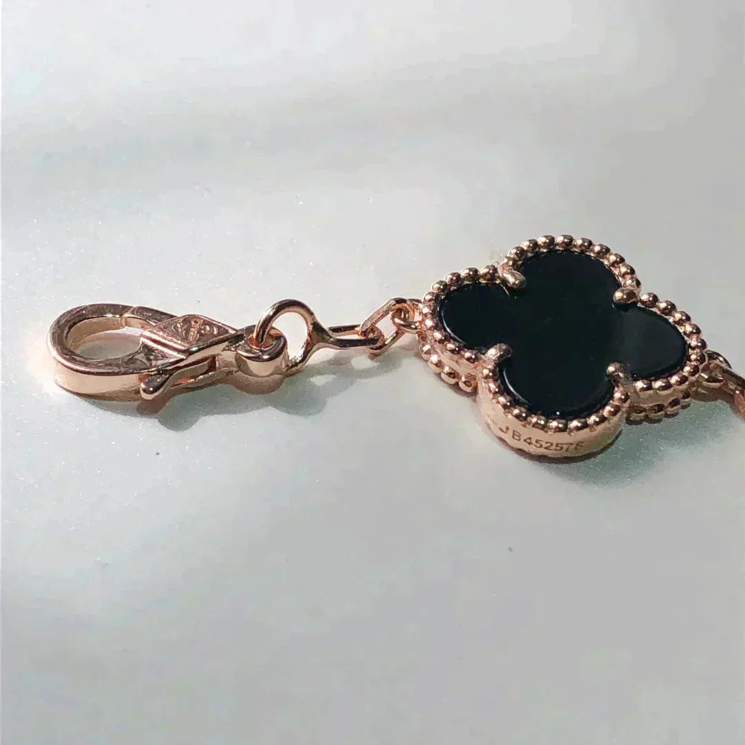 [ECHO ]CLOVER 5 MOTIFS MULTICOLOR  BRACELET