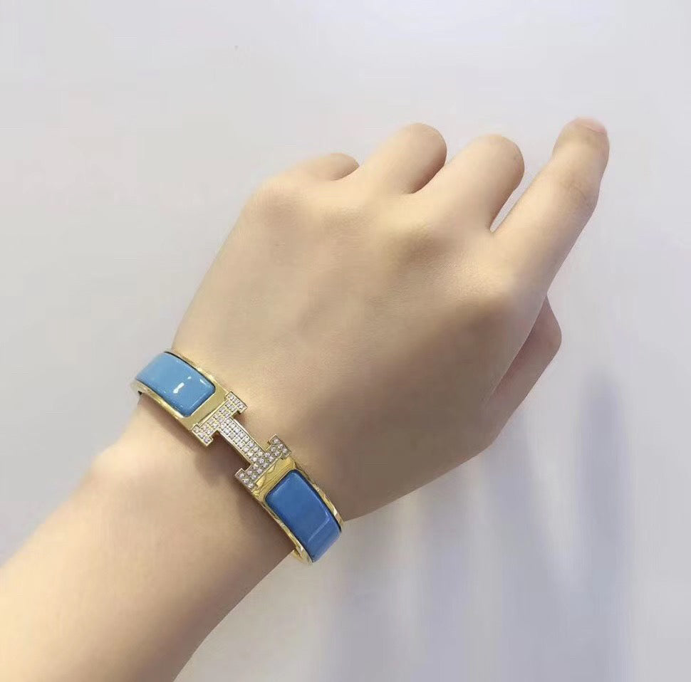 [ECHO ]H CLOUD BLUE BRACELET GOLD DIAMOND