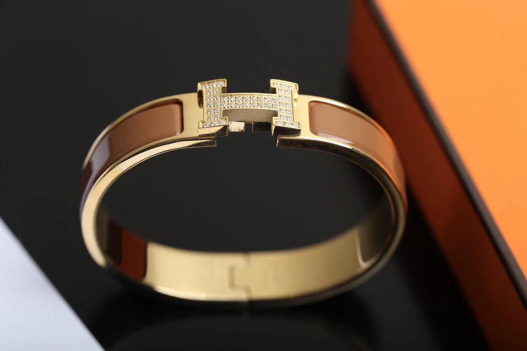 [ECHO ]H BRACELET GOLD DIAMOND