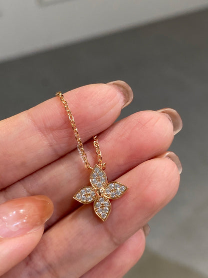 [ECHO ]STAR DIAMOND NECKALCE