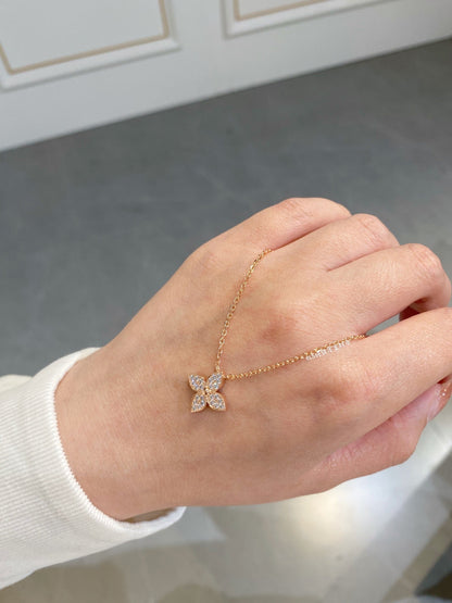 [ECHO ]STAR DIAMOND NECKALCE
