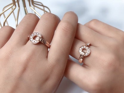 [ECHO ]DREAM RING DIAMOND PINK GOLD