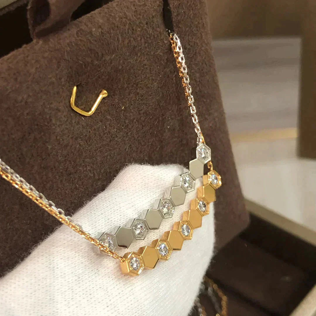[ECHO ]BEE LOVE NECKLACE DIAMOND