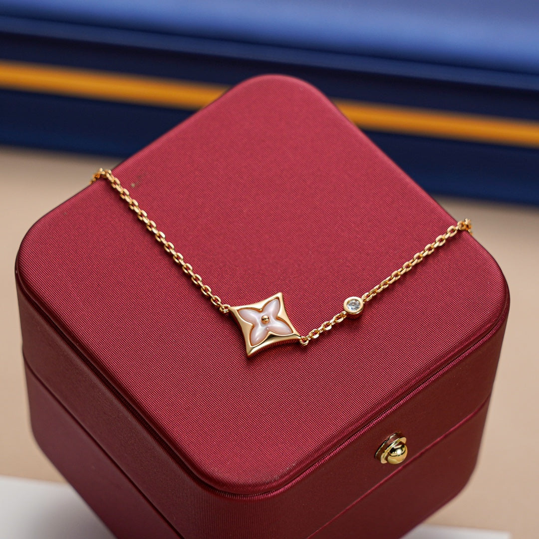 [ECHO ]STAR 1 DIAMOND PINK GOLD BRACELET