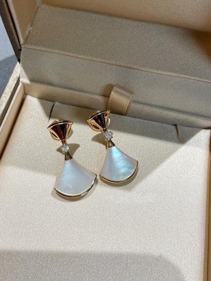 [ECHO ]DREAM MOP 1 DIAMOND EARRINGS