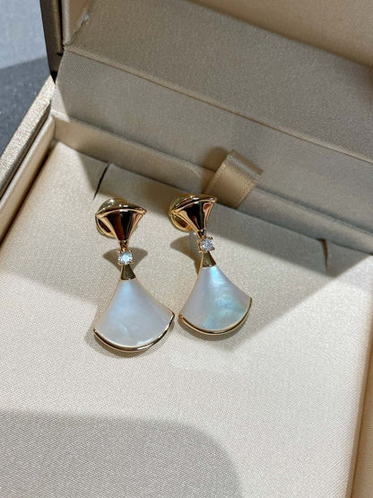 [ECHO ]DREAM MOP 1 DIAMOND EARRINGS