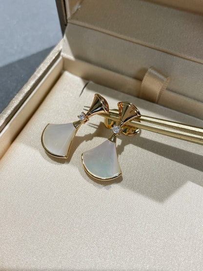 [ECHO ]DREAM MOP 1 DIAMOND EARRINGS