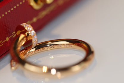 [ECHO ]JUSTE RING 2.65MM GOLD DIAMOND