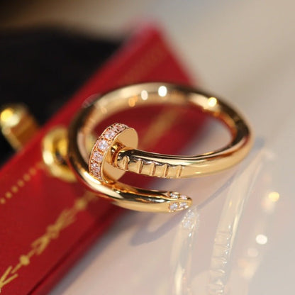 [ECHO ]JUSTE RING 2.65MM GOLD DIAMOND