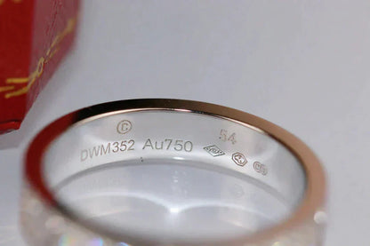[ECHO ]LOVE RING 3.6MM DIAMOND PAVED