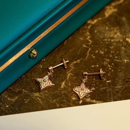 [ECHO ]STAR DIAMONDS EARRINGS GOLD