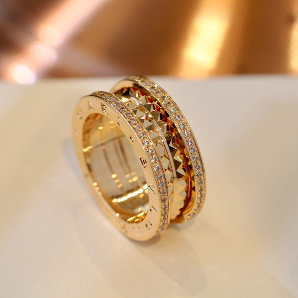 [ECHO ]ZERO 1 GOLD DIAMOND RING