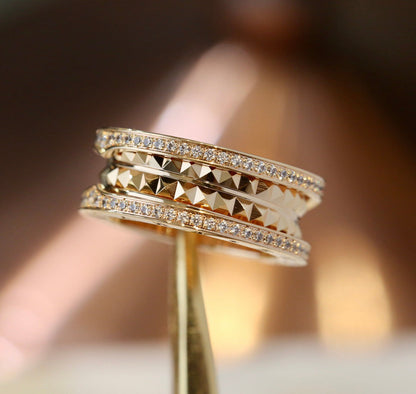 [ECHO ]ZERO 1 GOLD DIAMOND RING