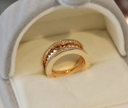 [ECHO ]ZERO 1 GOLD DIAMOND RING
