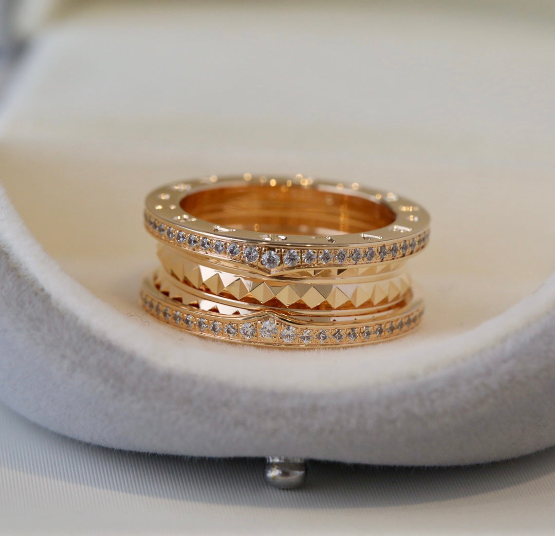 [ECHO ]ZERO 1 GOLD DIAMOND RING