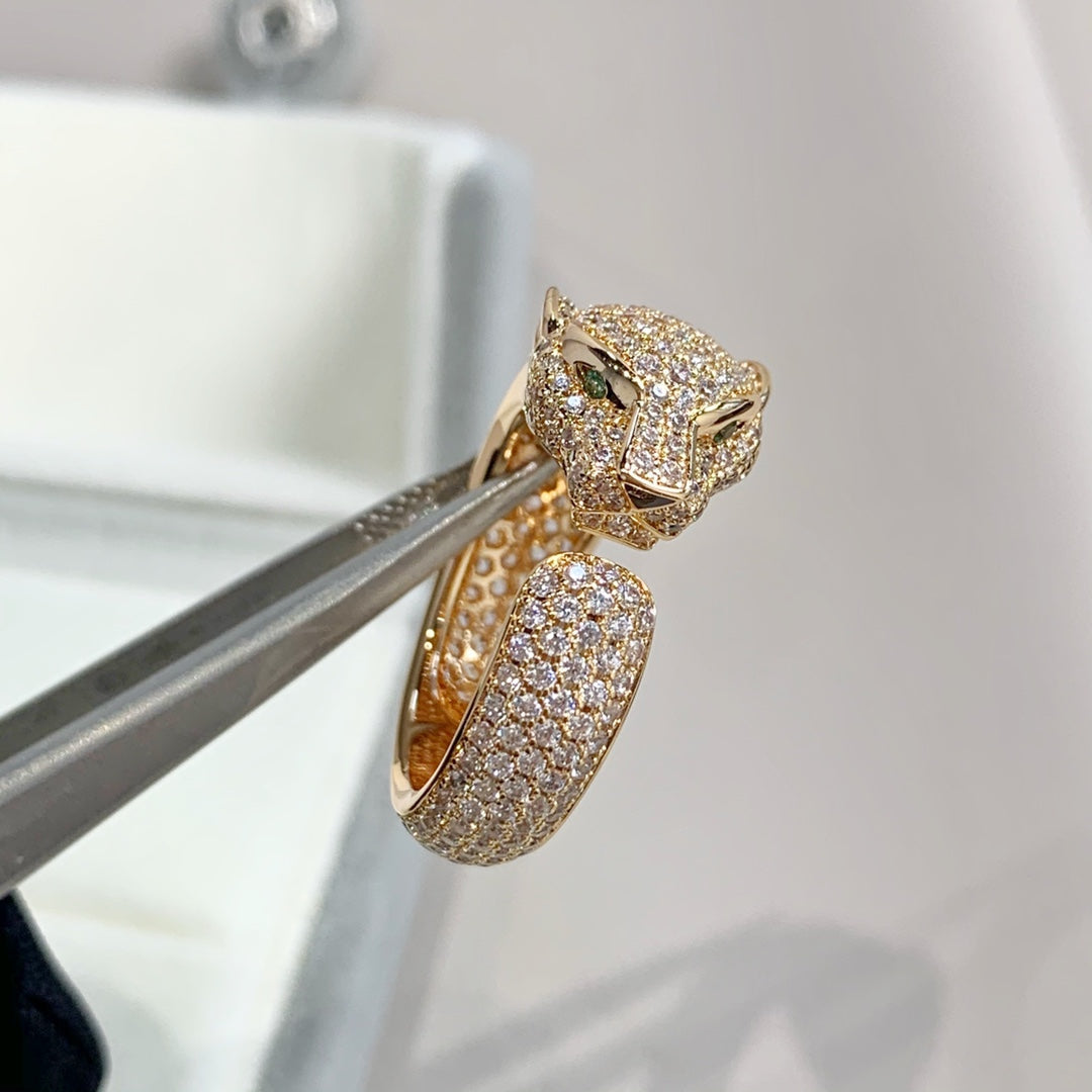 [ECHO ]PANTHERE PINK GOLD DIAMOND RING