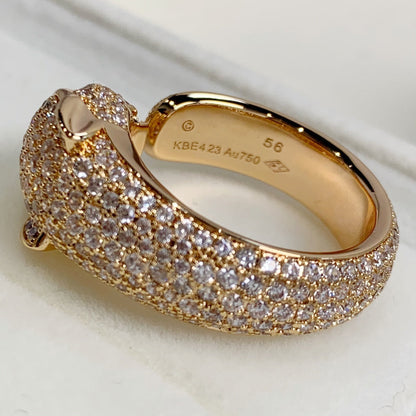 [ECHO ]PANTHERE PINK GOLD DIAMOND RING