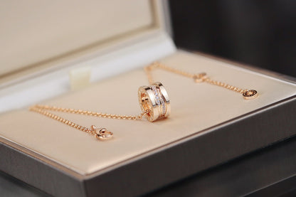 [ECHO ]ZERO 1 PINK GOLD DIAMOND NECKLACE