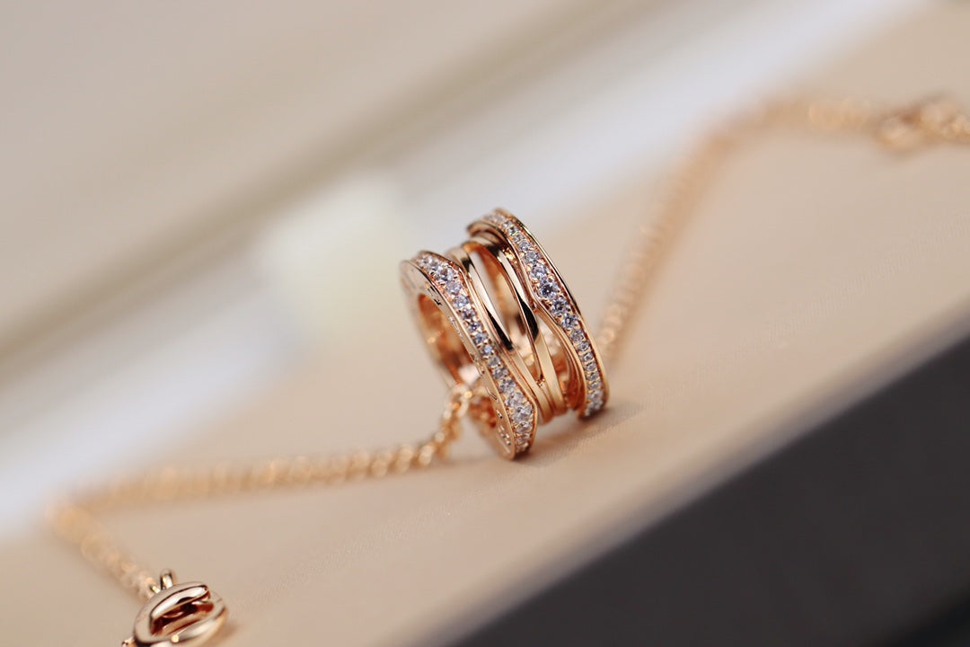 [ECHO ]ZERO 1 PINK GOLD NECKLACE