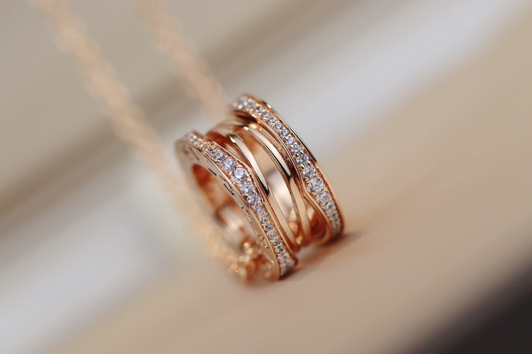[ECHO ]ZERO 1 PINK GOLD NECKLACE